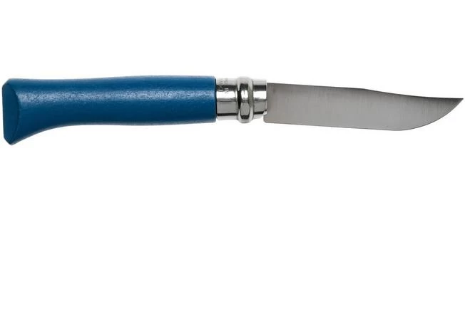 Opinel Pocket Knife No. 08RV Dark Blue, Stainless Steel, Blade Length 8.5 Cm 2 Opinel Pocket Knife No. 08RV Dark Blue, Stainless Steel, Blade Length 8.5 Cm - Image 2