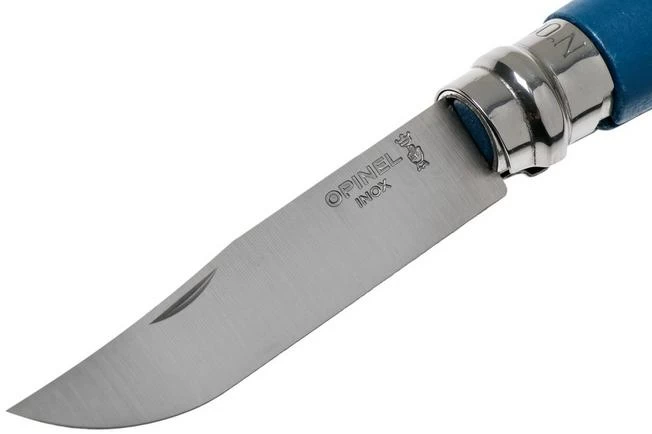Opinel Pocket Knife No. 08RV Dark Blue, Stainless Steel, Blade Length 8.5 Cm 3 Opinel Pocket Knife No. 08RV Dark Blue, Stainless Steel, Blade Length 8.5 Cm - Image 3