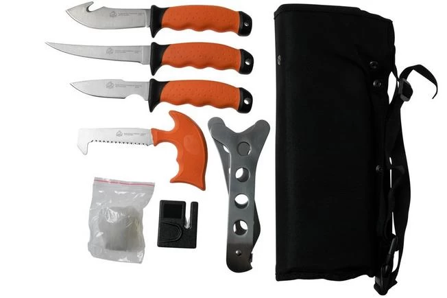 PUMA XP 6 Piece Game Processing Knife Set, 7676010 1 PUMA XP 6 Piece Game Processing Knife Set, 7676010