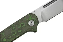 QSP Knife Penguin QS130SJ-E1, CPM 20CV Stonewashed, Fat Carbon Jungle Wear, Slipjoint Pocket Knife -Sharp Knives QS130SJ E1 05 qsp