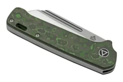 QSP Knife Penguin QS130SJ-E1, CPM 20CV Stonewashed, Fat Carbon Jungle Wear, Slipjoint Pocket Knife -Sharp Knives QS130SJ E1 06 qsp