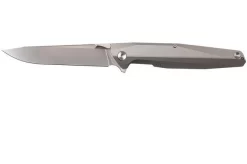 Rike Knife 1507S-SW Kwaiken M390 Pocket Knife, Stonewashed