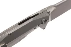 Rike Knife 1507S-SW Kwaiken M390 Pocket Knife, Stonewashed -Sharp Knives RK1507S SW M390 06 rike knives rk1507s sw m390 06