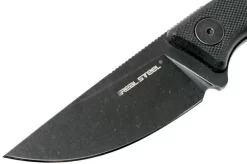 Real Steel Receptor 3551 Blackwashed Fixed Knife, Ostap Hel Design 9 Real Steel Receptor 3551 Blackwashed Fixed Knife, Ostap Hel Design -Sharp Knives RL3551 03 real steel