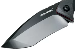 Real Steel Doppler 3782 All Black Outdoor Knife, Maciek Torbe Design -Sharp Knives RL3782 03 real steel