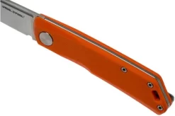 Real Steel Luna Lite 7036 Orange G10 Pocket Knife, Poltergeist Design 13 Real Steel Luna Lite 7036 Orange G10 Pocket Knife, Poltergeist Design -Sharp Knives RL7036 07 real steel
