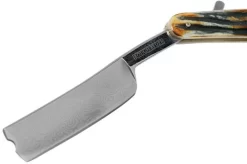 Rough Ryder Folding Razor Cinnamon Stag RR2159 Damascus Straight Razor 7 Rough Ryder Folding Razor Cinnamon Stag RR2159 Damascus Straight Razor -Sharp Knives RY2159 03 rough ryder