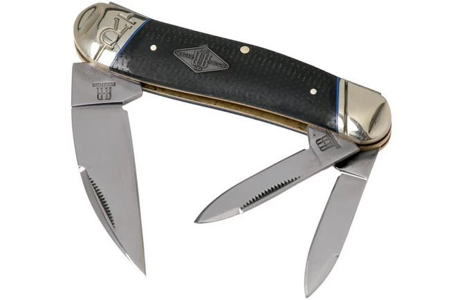 Rough Ryder Classic Carbon II Swayback RR2217 Pocket Knife 1 Rough Ryder Classic Carbon II Swayback RR2217 Pocket Knife