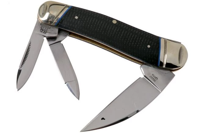 Rough Ryder Classic Carbon II Swayback RR2217 Pocket Knife 2 Rough Ryder Classic Carbon II Swayback RR2217 Pocket Knife - Image 2