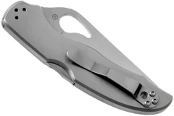 Spyderco Harrier 2 Stainless BY01PS2 Partly Serrated Pocket Knife -Sharp Knives SPBY01PS2 04 spyderco