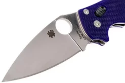 Spyderco Manix 2 S110V Dark Blue C101GPDBL2 Pocket Knife -Sharp Knives SPC101GPDBL2 03 spyderco spc101gpdbl2 03