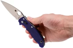 Spyderco Manix 2 S110V Dark Blue C101GPDBL2 Pocket Knife -Sharp Knives SPC101GPDBL2 08 spyderco spc101gpdbl2 08