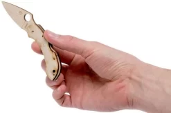 Spyderco Wooden Kit Dragonfly C28 WDKIT1 Wooden Pocket Knife -Sharp Knives SPWDKIT1 03 spyderco spwdkit1 03