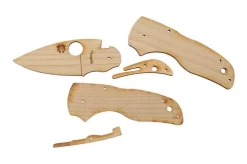 Spyderco Wooden Knife Kit C230 Lil Native WDKIT2, Wooden Pocket Knife 6 Spyderco Wooden Knife Kit C230 Lil Native WDKIT2, Wooden Pocket Knife -Sharp Knives SPWDKIT2 03 spyderco
