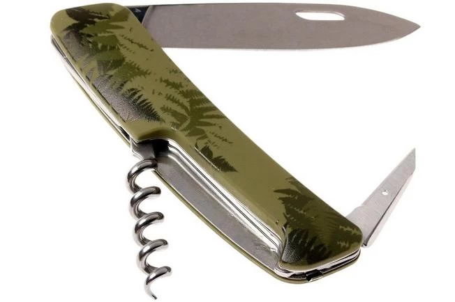 Swiza C01 Silva Swiss Pocket Knife, Green 2 Swiza C01 Silva Swiss Pocket Knife, Green - Image 2