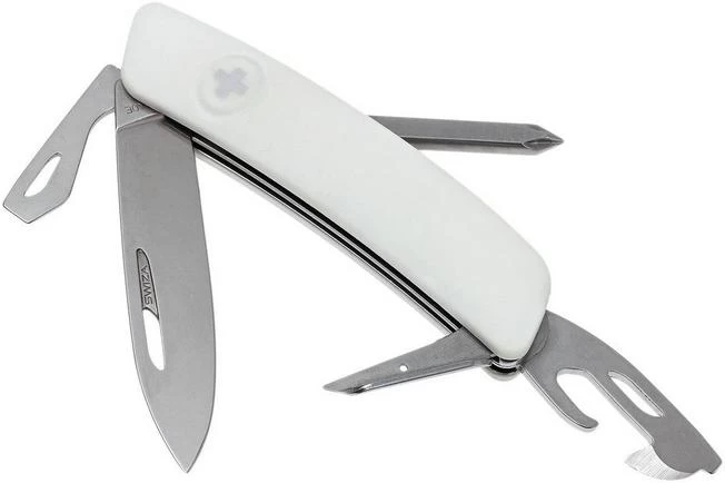 Swiza D04 Swiss Pocket Knife - White 1 Swiza D04 Swiss Pocket Knife - White
