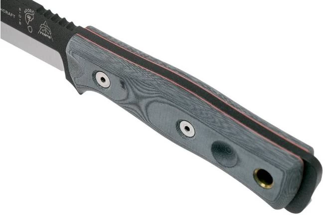 TOPS Knives B.O.B. Fieldcraft Black/Grey Micarta BROS-01 5 TOPS Knives B.O.B. Fieldcraft Black/Grey Micarta BROS-01 - Image 5