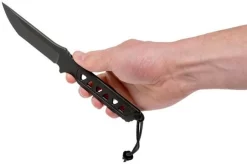 Spartan Blades Formido Black, Black Sheath SB39BKKYBK -Sharp Knives USSB39BKKYBK 05 spartan blades ussb39bkkybk 05