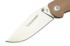 Viper Turn V5988CN Natural Canvas Micarta Pocket Knife, Fabrizio Silvestrelli Design -Sharp Knives VPV5988CN 03 viper