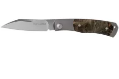 Viper Hug 2 V5994IW Poplar Burl Knivesandtools Exclusive Pocket Knife, Sacha Thiel Design