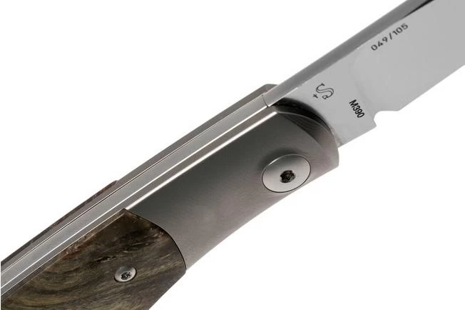 Viper Hug 2 V5994IW Poplar Burl Knivesandtools Exclusive Pocket Knife, Sacha Thiel Design 6 Viper Hug 2 V5994IW Poplar Burl Knivesandtools Exclusive Pocket Knife, Sacha Thiel Design - Image 6