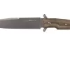 Viper Fate VT 4005 SWCV Stonewashed, Green Micarta, Fixed Blade