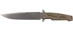 Viper Fate VT 4005 SWCV Stonewashed, Green Micarta, Fixed Blade