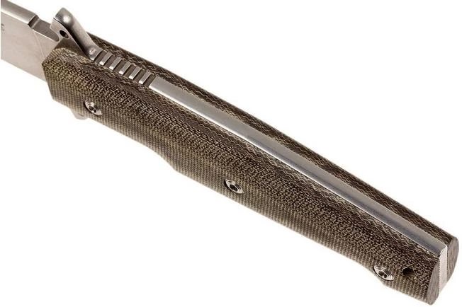 Viper Fate VT 4005 SWCV Stonewashed, Green Micarta, Fixed Blade 7 Viper Fate VT 4005 SWCV Stonewashed, Green Micarta, Fixed Blade - Image 7