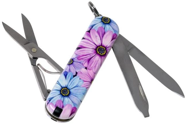 Victorinox Classic SD Dynamic Floral Limited Edition 2021 0.6223.L2107 Swiss Pocket Knife 2 Victorinox Classic SD Dynamic Floral Limited Edition 2021 0.6223.L2107 Swiss Pocket Knife - Image 2