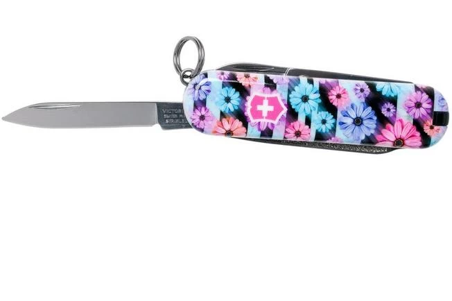 Victorinox Classic SD Dynamic Floral Limited Edition 2021 0.6223.L2107 Swiss Pocket Knife 3 Victorinox Classic SD Dynamic Floral Limited Edition 2021 0.6223.L2107 Swiss Pocket Knife - Image 3