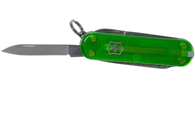 Victorinox Classic SD Translucent Colours, Green Tea 0.6223.T41G Swiss Pocket Knife 3 Victorinox Classic SD Translucent Colours, Green Tea 0.6223.T41G Swiss Pocket Knife - Image 3