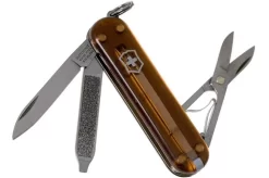 Victorinox Classic SD Translucent Colours, Chocolate Fudge 0.6223.T55G Swiss Pocket Knife
