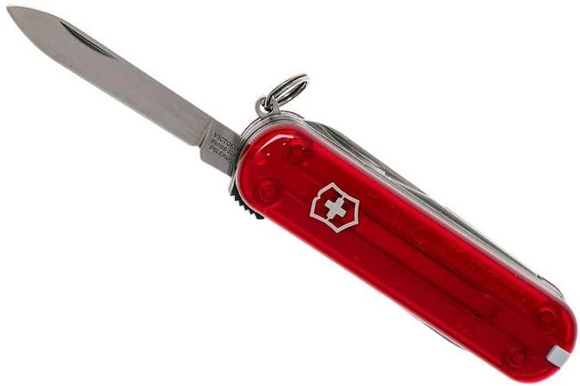 Victorinox Nail Clip 580, Swiss Pocket Knife, Transparant Red 4 Victorinox Nail Clip 580, Swiss Pocket Knife, Transparant Red - Image 4