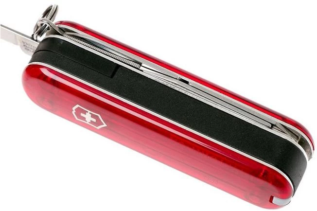 Victorinox Nail Clip 580, Swiss Pocket Knife, Transparant Red 5 Victorinox Nail Clip 580, Swiss Pocket Knife, Transparant Red - Image 5