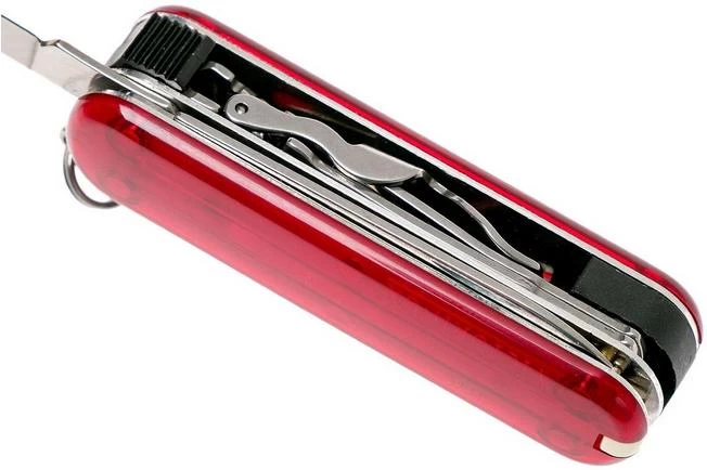 Victorinox Nail Clip 580, Swiss Pocket Knife, Transparant Red 6 Victorinox Nail Clip 580, Swiss Pocket Knife, Transparant Red - Image 6