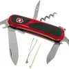 Victorinox EvoGrip S101, Swiss Pocket Knife, Red/ Black