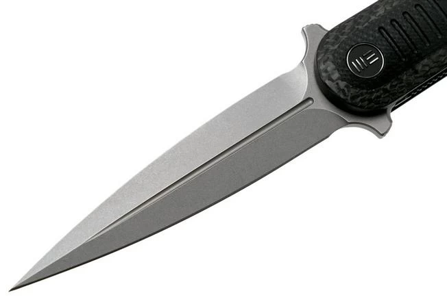 We Knife Angst 2002A Carbon Fibre, Green G10 Pocket Knife, Justin Lundquist Design 3 We Knife Angst 2002A Carbon Fibre, Green G10 Pocket Knife, Justin Lundquist Design - Image 3