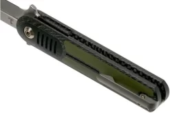 We Knife Angst 2002A Carbon Fibre, Green G10 Pocket Knife, Justin Lundquist Design 12 We Knife Angst 2002A Carbon Fibre, Green G10 Pocket Knife, Justin Lundquist Design -Sharp Knives WK2002A 05 we knife