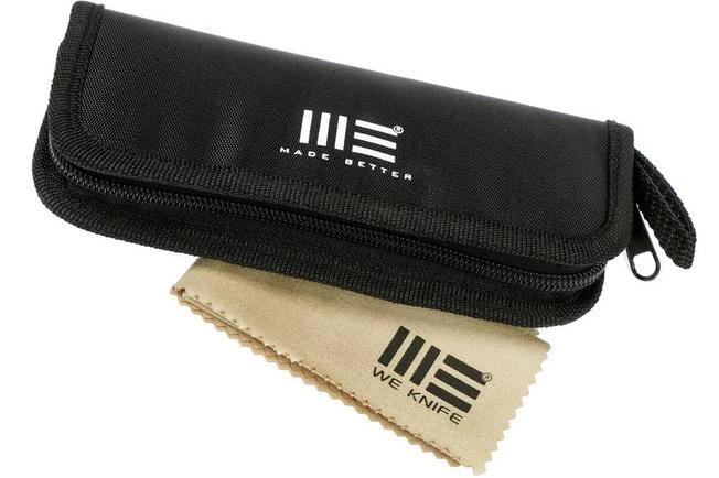 We Knife Angst 2002A Carbon Fibre, Green G10 Pocket Knife, Justin Lundquist Design 8 We Knife Angst 2002A Carbon Fibre, Green G10 Pocket Knife, Justin Lundquist Design - Image 8