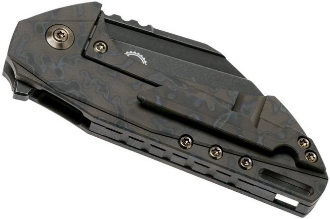 WE Knife Roxi 820C Marble Blue Pocket Knife, Todd Knife & Tool Design 4 WE Knife Roxi 820C Marble Blue Pocket Knife, Todd Knife & Tool Design - Image 4