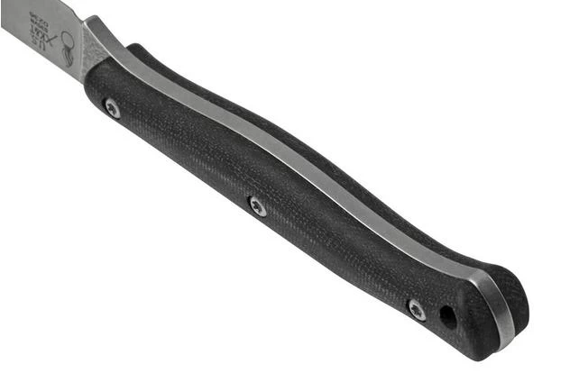 White River Exodus 4, Black Canvas Micarta, Kydex Sheath, Fixed Knife 4 White River Exodus 4, Black Canvas Micarta, Kydex Sheath, Fixed Knife - Image 4