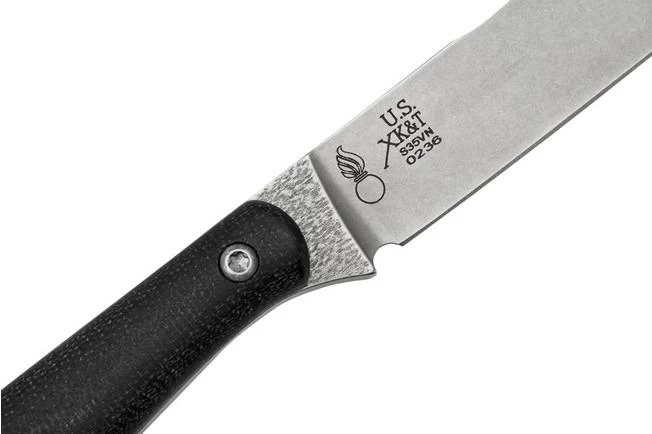 White River Exodus 4, Black Canvas Micarta, Kydex Sheath, Fixed Knife 5 White River Exodus 4, Black Canvas Micarta, Kydex Sheath, Fixed Knife - Image 5