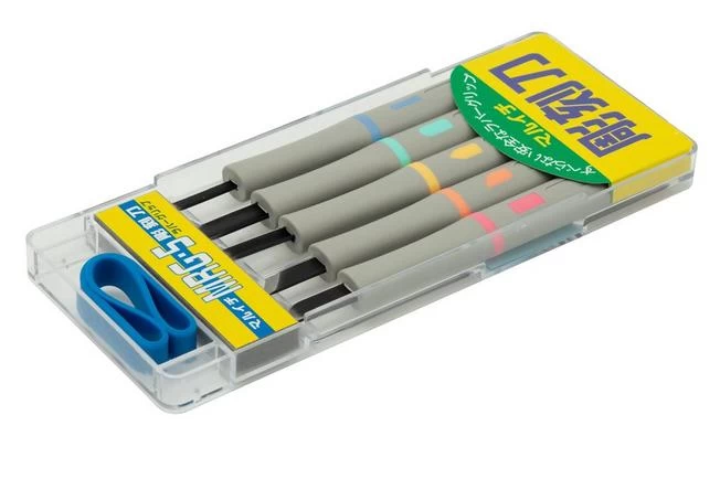 Yoshiharu MRG-5 Maruichi Japanese Wood Carving Knives, Set Of 5 2 Yoshiharu MRG-5 Maruichi Japanese Wood Carving Knives, Set Of 5 - Image 2